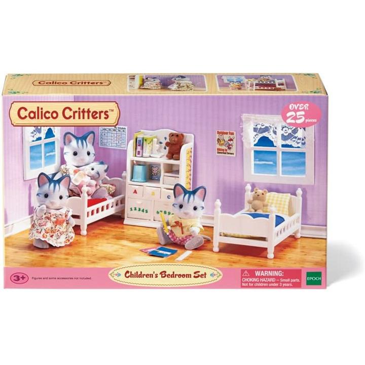 【並行輸入品】キャリコクリッターCalico Critters デラックス 子供のベッドルームセット CC2441 シルバニア_1