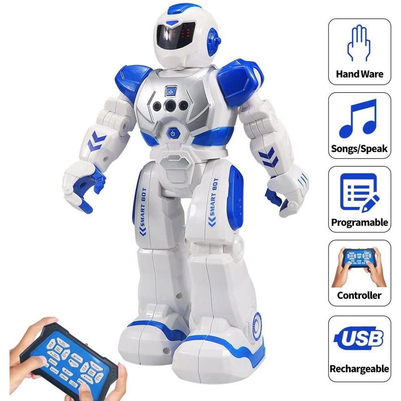スマートロボット ブルー Sikaye ラジコンロボット 多機能 スマートロボット ブルー Sikaye ラジコンロボット 多機能
