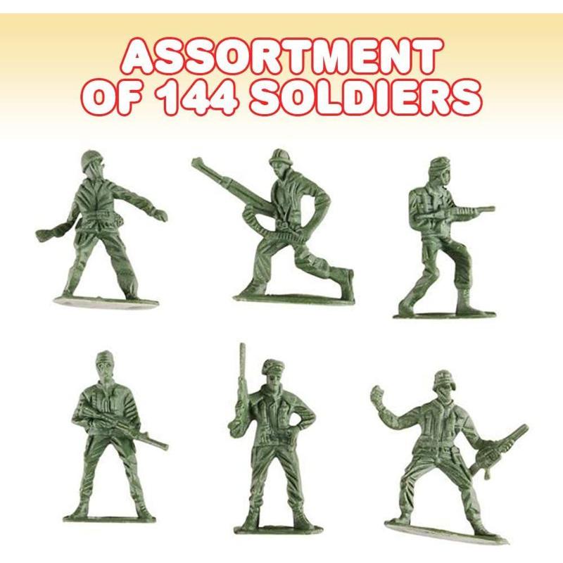 並行輸入品】リトルグリーンアーミーマン 144ピース ArtCreativity