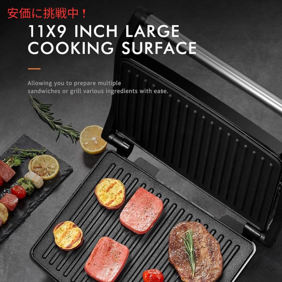 並行輸入品】ヤバノ 電気グリル Yabano GT43 パニーニプレス ホット