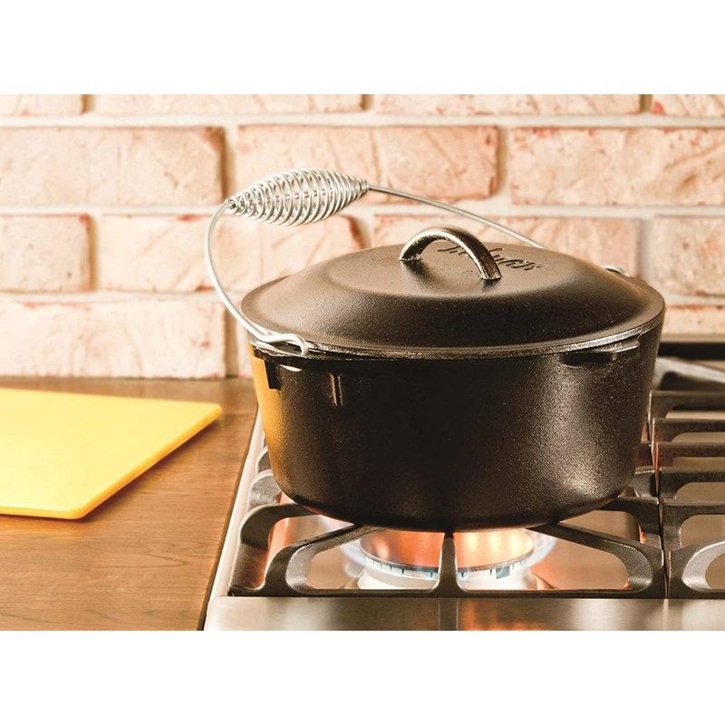 並行輸入品】ロッジ キャストアイロン ダッチオーブン 4.7リットル