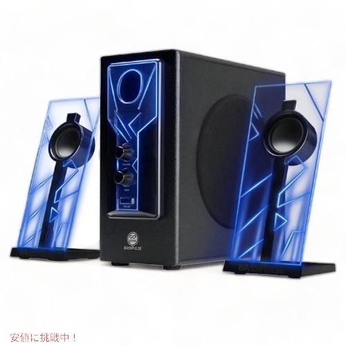 【並行輸入品】パワードサブウーファー GOgroove BassPULSE2.1　ステレオスピーカーサウンドシステム　Accessory Po