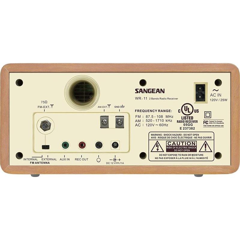 並行輸入品】SANGEAN WR-11 AM / FMテーブルトップラジオ : American
