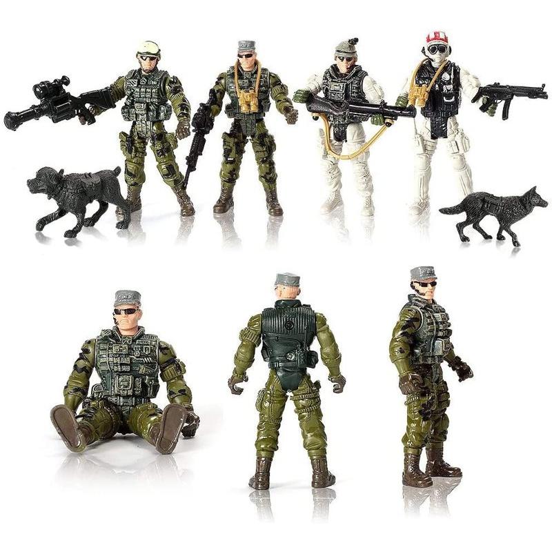 【並行輸入品】ミスターリバー 米軍兵士 フィギュア プレイセット Mr.River アーミーの画像