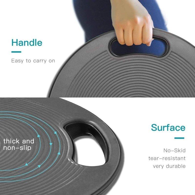コアトレーナーバランスボード EveryMile Wobbleエクササイズ安定ボード American Kitchenがお届け!|americankitchen|02