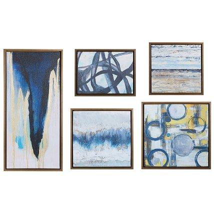 並行輸入品】Madison Park マディソンパーク キャンパス画 アート 5枚