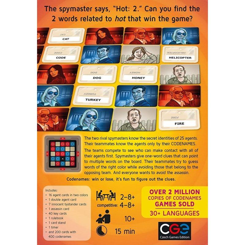 [Czechゲーム]Czech Games Codenames 00031CGE[並行輸入品] 並行輸入品】Czech Games コードネーム 00031CGE ゲーム : American