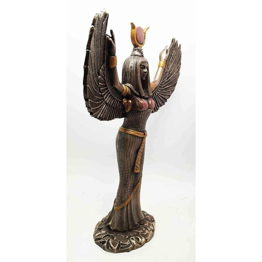 Ebros Gift インテリア 銅像 羽を広げた 古代エジプト 女神 Ebros Gift インテリア 銅像 羽を広げた 古代エジプト 女神