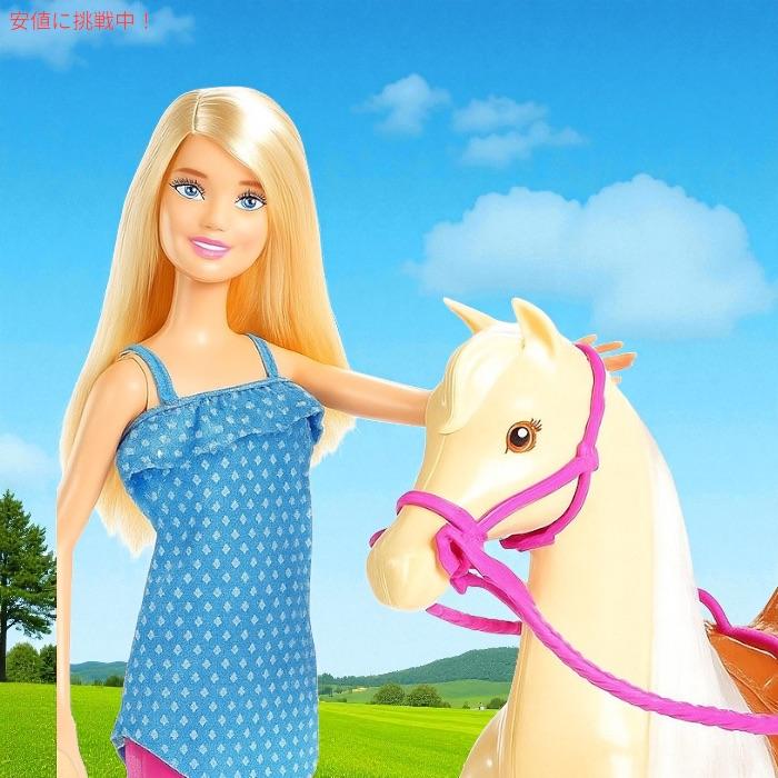 【並行輸入品】バービー Barbie 乗馬プレイセット ドール ホース 馬 人形 アクセサリー FXH13_1