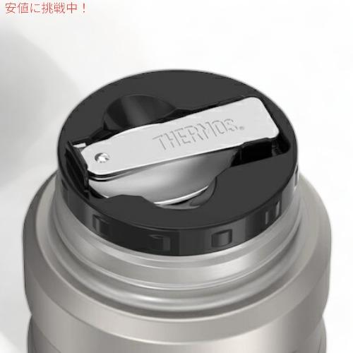【並行輸入品】Thermos サーモス  フードジャー ステンレスランチボックス ステンレス弁当箱 保温性抜群 おしゃれ シルバー 0.45Lの画像