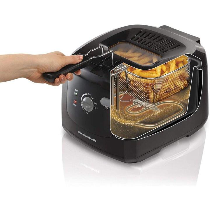 並行輸入品】ハミルトンビーチ Hamilton Beach クールタッチ天ぷら鍋  