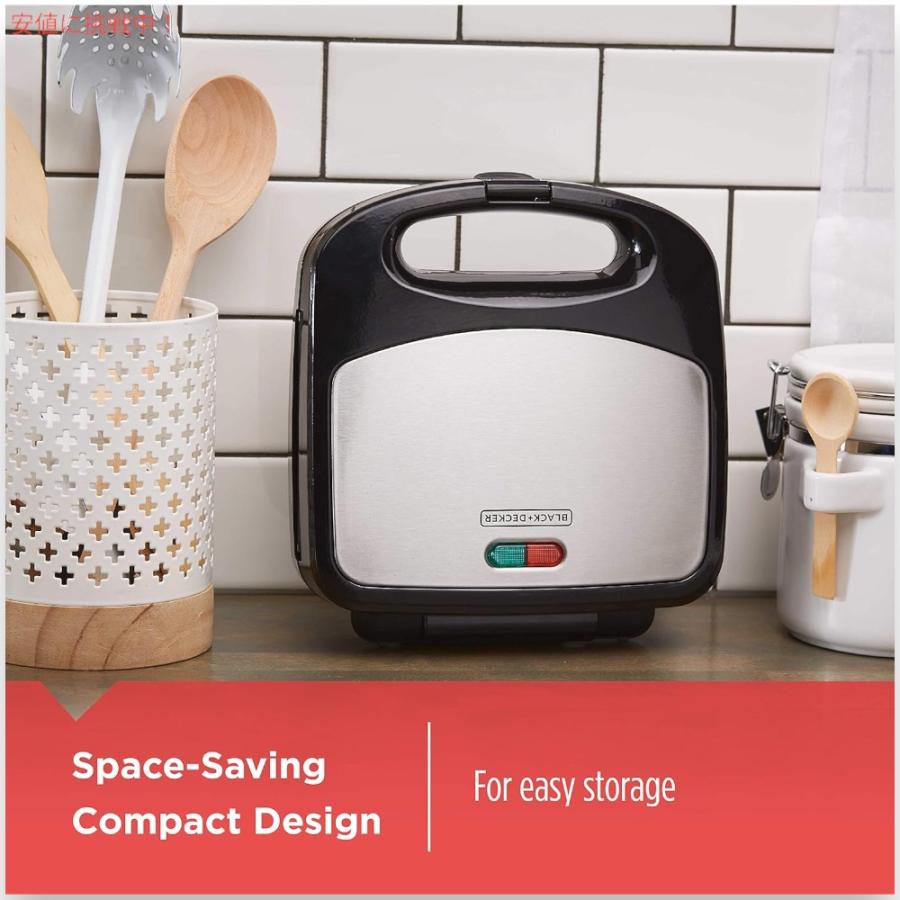 並行輸入品】BLACK+DECKER 3-in-1 ワッフルメーカー + グリル