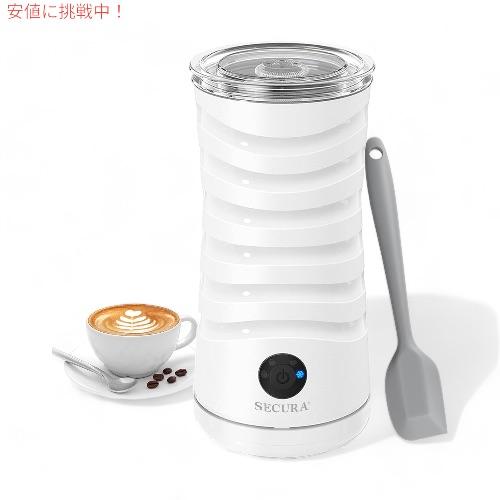 Secura ミルクフォーマー MMF-809-WH スパチュラ付き 泡立て器 Secura ミルクフォーマー MMF-809-WH スパチュラ付き 泡立て器