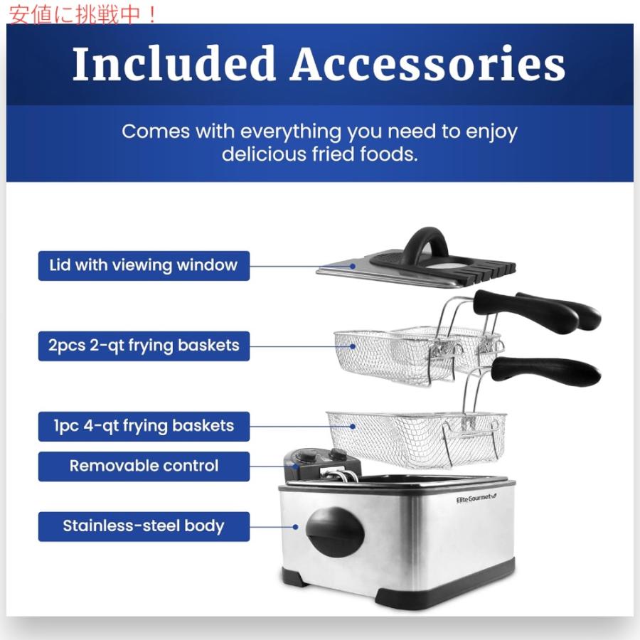 (未使用･未開封品)　ROOMMATE DEEP FRYER ディープフライヤー EB-RM6400A df5ndr3 ROOMMATE EB-RM6400A 2.4Lディープフライヤー