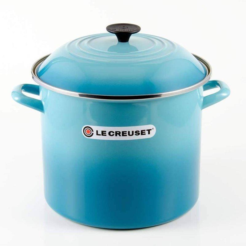ル クルーゼ Le Creuset 寸胴鍋 7.6L エナメル スチール 8クォート Stockpot カリビアン ブルー 品 American Kitchenがお届け!|americankitchen|02