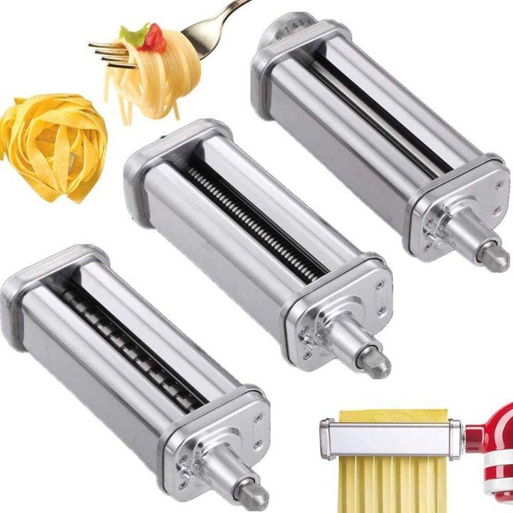 パスタカッター&ローラーアタッチメント Manshan ミキサー用 KitchenAid キッチンエイド対応 2 Pcs Pasta