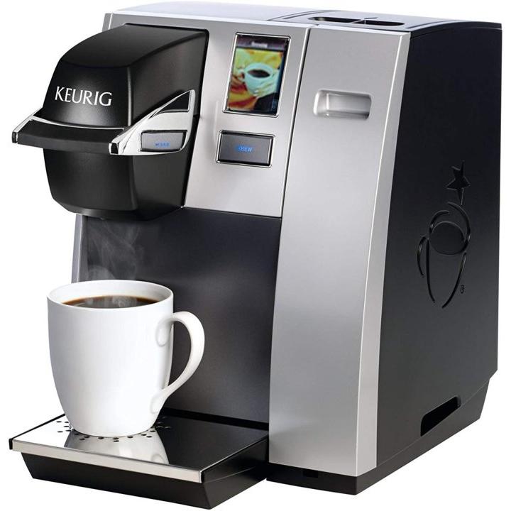 【並行輸入品】キューリグ コーヒーメーカー Keurig K150 シングルカップ お茶 大きいサイズ シルバーの画像