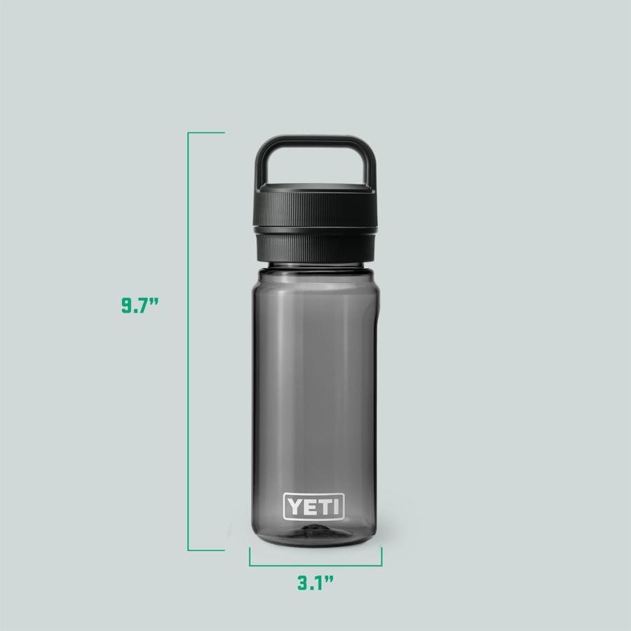 免税品購入 YETI YONDER 600 ML / 20 OZ プラスチック ウォーター ボトル イエティ 水筒 Charcoal チャコール