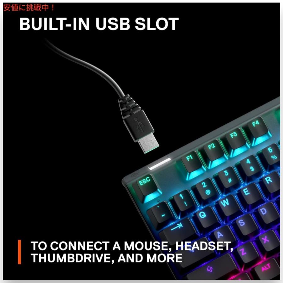 並行輸入品】SteelSeries Apex Pro メカニカルスイッチ ゲーミング