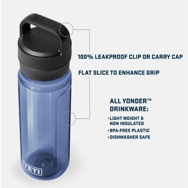 YETI YONDER 750 ML / 25 OZ プラスチック ウォーター ボトル YETI YONDER 750 ML / 25 OZ プラスチック ウォーター ボトル