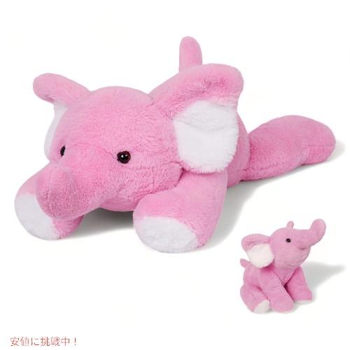 並行輸入品】ぬいぐるみ枕 ピンクの象のぬいぐるみ Pink Elephant