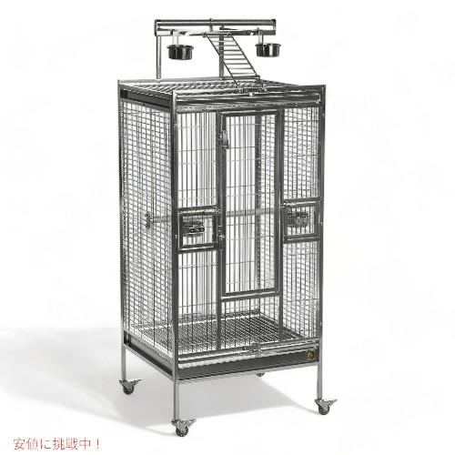並行輸入品】Play top Bird Cage ステンレス プレイトップ バード