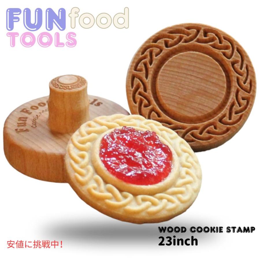 並行輸入品】木製クッキー型 ウッドクッキースタンプ 2.5インチ