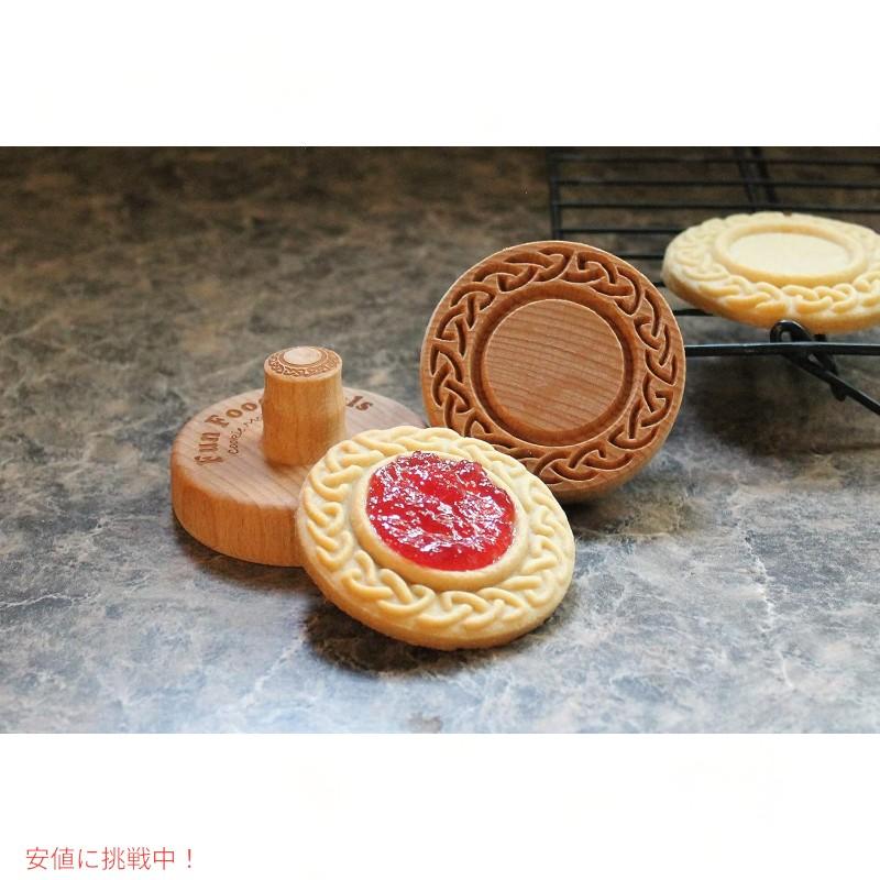 並行輸入品】木製クッキー型 ウッドクッキースタンプ 2.5インチ