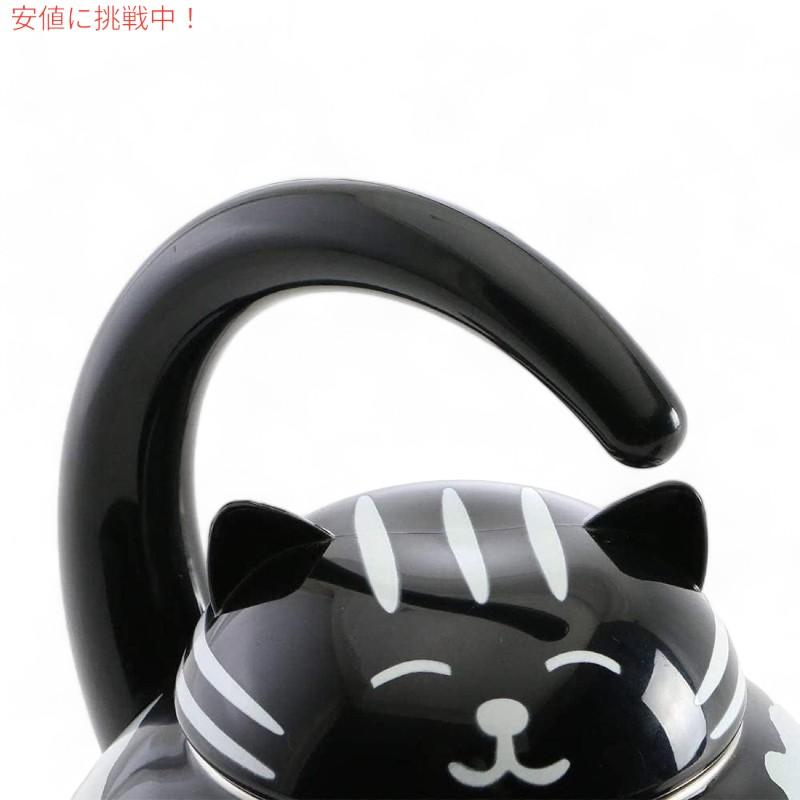 並行輸入品】可愛いやかん Supreme Housewares 口笛ケトル 黒猫