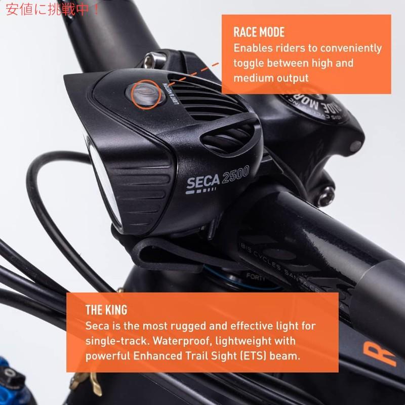 【並行輸入品】Light \u0026 Motion ライト＆モーション セカ 2500 エンデューロバイクライト [ブラック] Seca 2500 Enduro Bike Light, Black_3