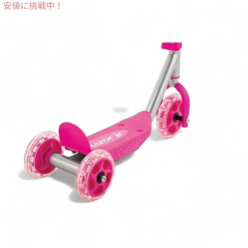 Razor Jr. Scooter レイザー ジュニア 子供用スクーター 3Wheel Kick Scooter 3輪キックスクーター Pink｜americankitchen｜05