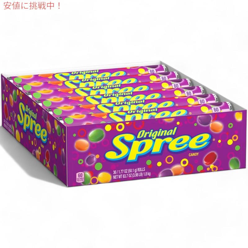 並行輸入品】【36個セット】Wonkaウォンカ Spree Original Hard Candy