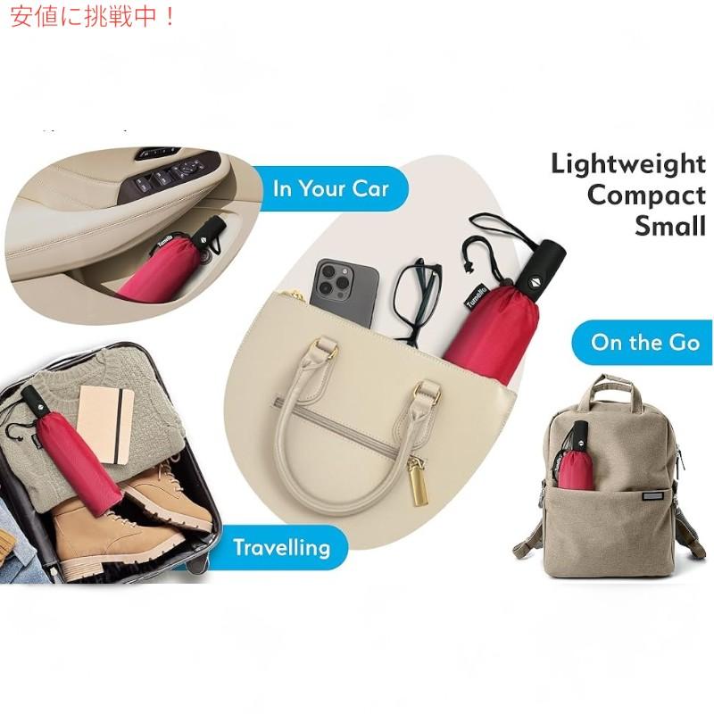 並行輸入品】TUMELLA トゥメラ 風に最強に強い 旅行用 傘 Strongest