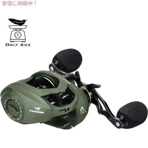 【並行輸入品】KastKing カストキング Baitcasting Fishing Reel  ベイトキャスティング リール Stryker Green Right Handの画像
