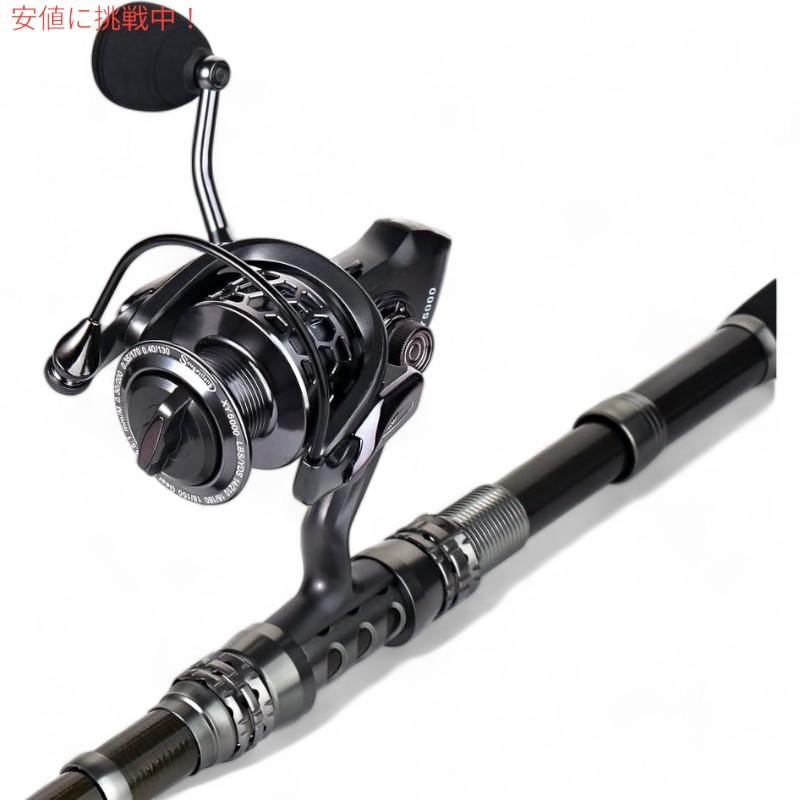 【並行輸入品】フィッシングロッドセット袋付き1.8Mフルキット Sougayilang Fishing Rod Combos 1.8M full kit with carrierの画像