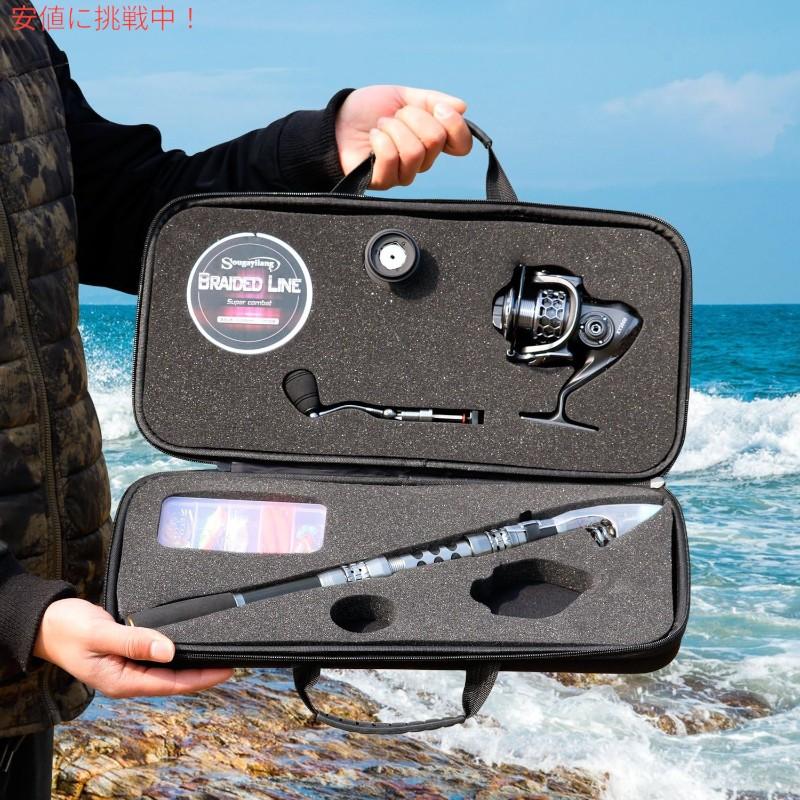 【並行輸入品】Sougayilang Fishing Rod Combo スガイラン フィッシングロッドコンボ 袋付き2.1Mフルキット 2.1M full kit with carrier_6