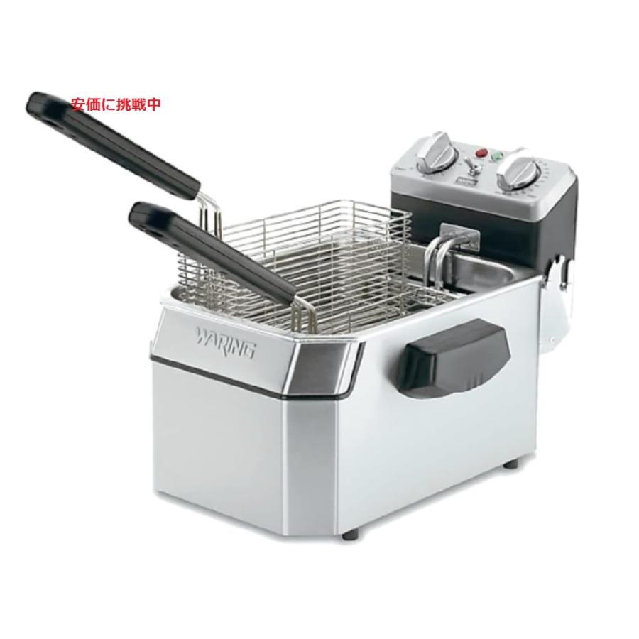 Waring ワーリング 業務用 Commercial シングルバスケット ディープフライヤー Heavy Duty Deep Fryer 10lb 並行輸入品】Waring ワーリング 業務用 Commercial シングルバスケット