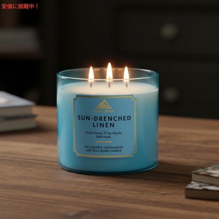 Bath & Body Works 3芯キャンドル 4個セット 並行輸入品】 【送料無料】Bath & Body Works バスアンドボディ