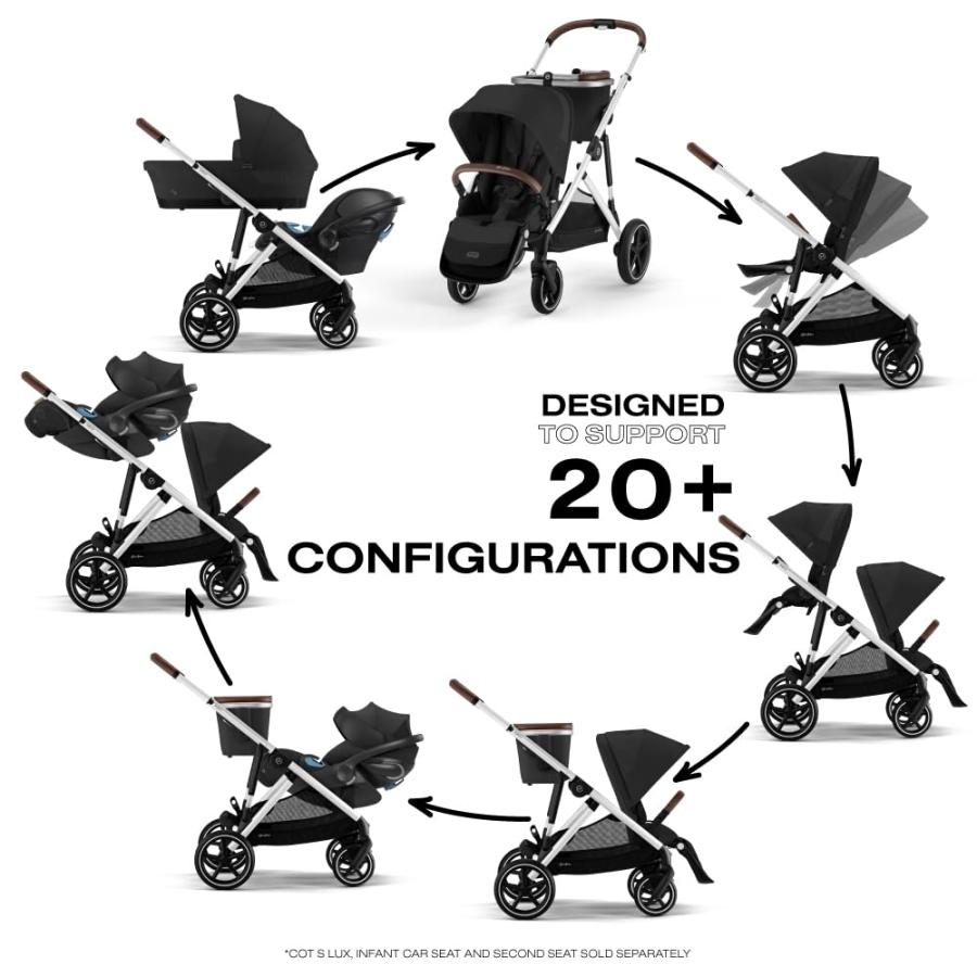 並行輸入品】Cybex サイベックス Gazelle S ベビーカー [ムーン