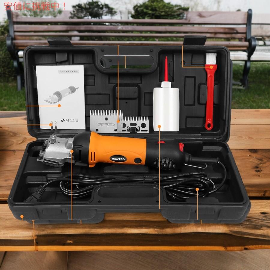 並行輸入品】BEETRO 馬用 バリカン キット 替刃付き クリッパー 電動