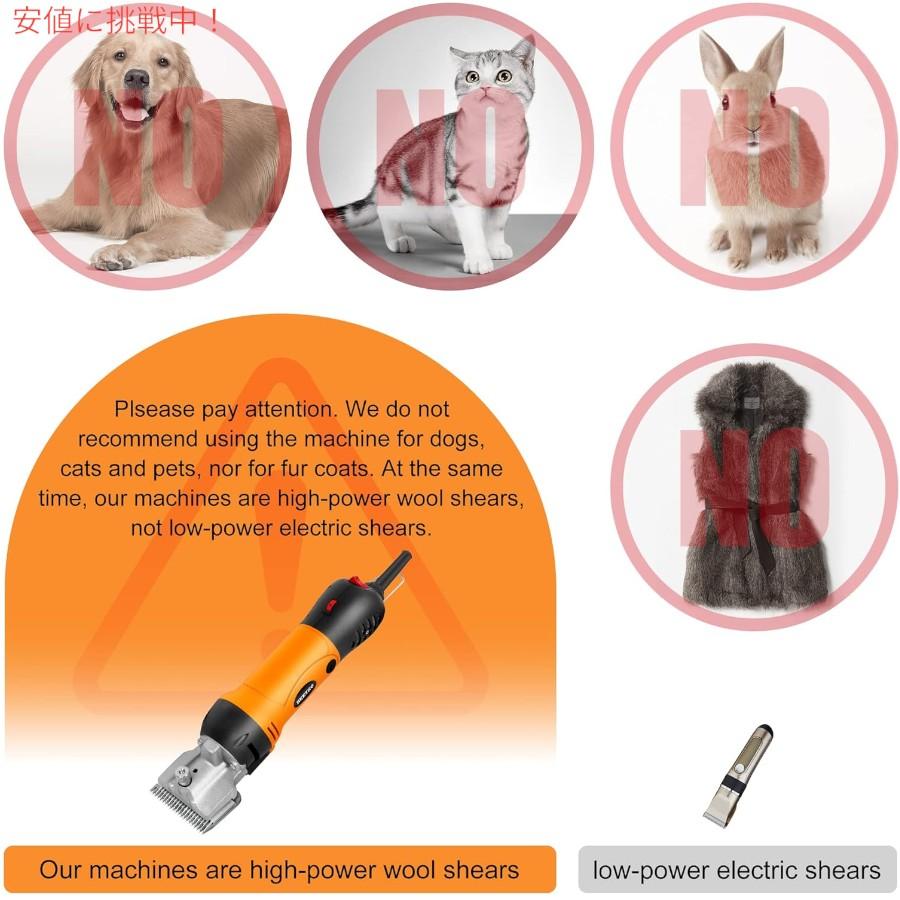 並行輸入品】BEETRO 馬用 バリカン キット 替刃付き クリッパー 電動