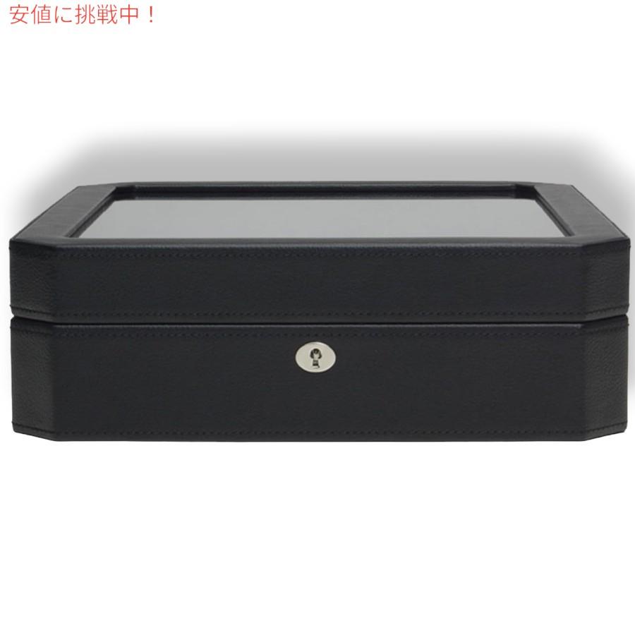 【並行輸入品】WOLF ウルフ Windsor ウィンザー 15 ピース ウォッチ コンパートメント ボックス Features 15 Watch Compartments - Black [4585029]_5
