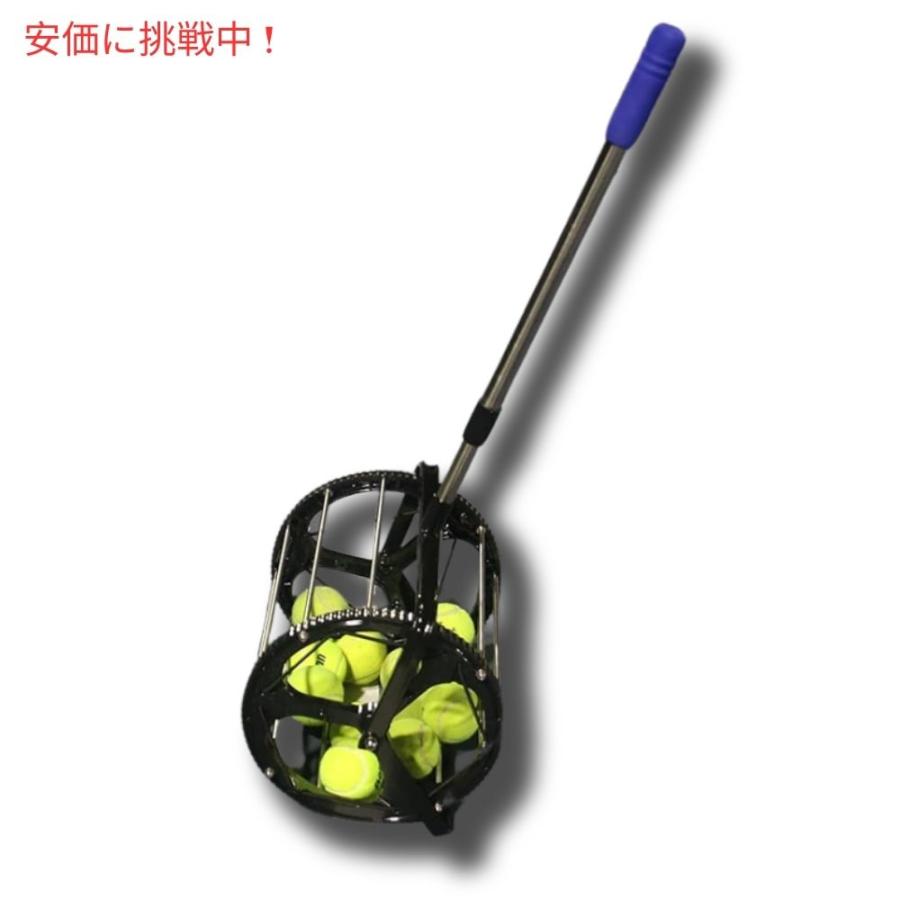 テニスボール回収機 テニスボール拾い 集球器 ボール拾い ボール回収器 拾球器 Coolcapis Tennis Ball Hopper｜americankitchen｜05