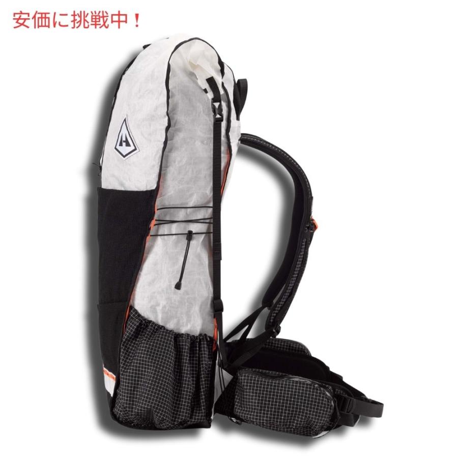 Hyperlite Mountain Gear  ハイパーライトマウンテンギア UNBOUND 55 スモール ホワイト 超軽量 ハイキング 登山 リュック バックパック White Small｜americankitchen｜02