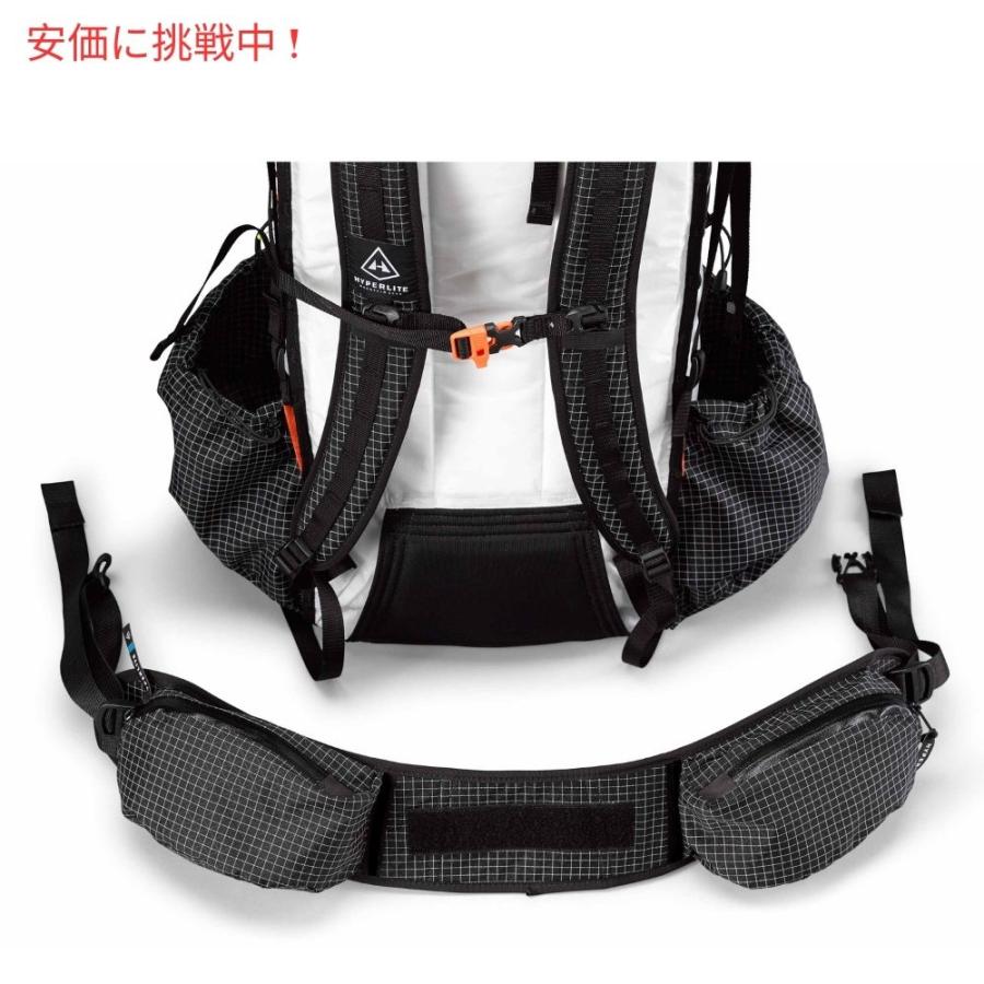 Hyperlite Mountain Gear  ハイパーライトマウンテンギア UNBOUND 55 スモール ホワイト 超軽量 ハイキング 登山 リュック バックパック White Small｜americankitchen｜07