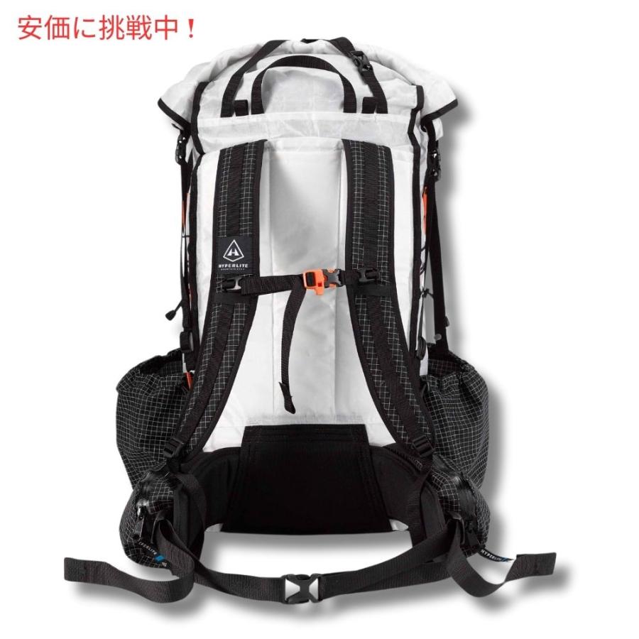 Hyperlite Mountain Gear ハイパーライトマウンテンギア UNBOUND 40 スモール  ホワイト 超軽量 ハイキング 登山 リュック バックパック White Small｜americankitchen｜07