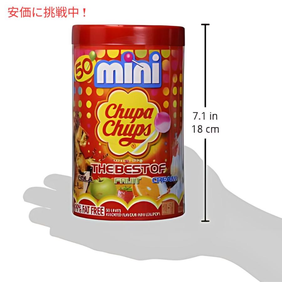 並行輸入品】チュッパチャプス Chupa Chups プラスチック缶入り