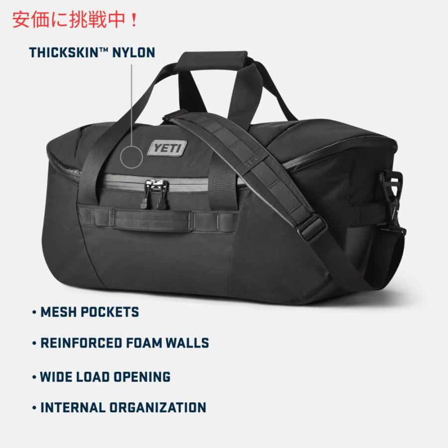 並行輸入品】YETI イエティ クロスローズ 40L ダッフルバッグ ブラック