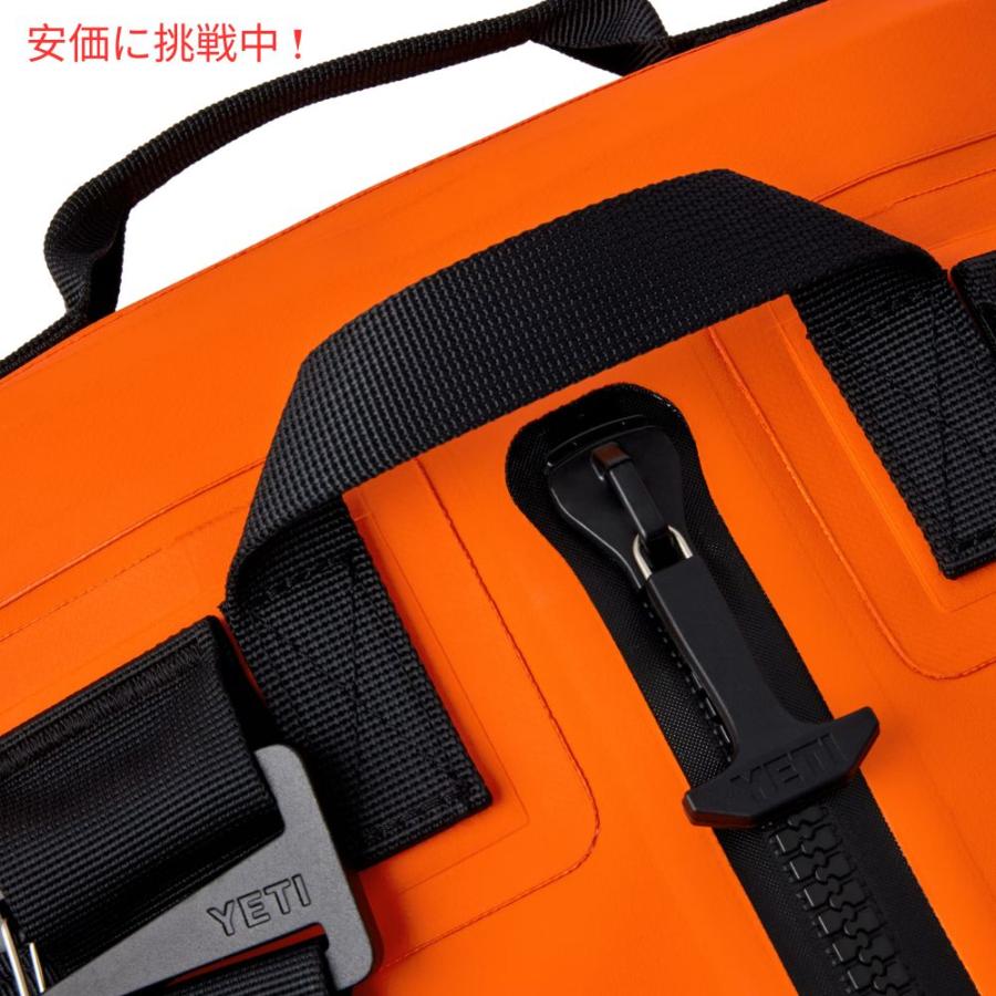 並行輸入品】YETI パンガ 50L 防水ダッフルバッグ オレンジ アウトドア