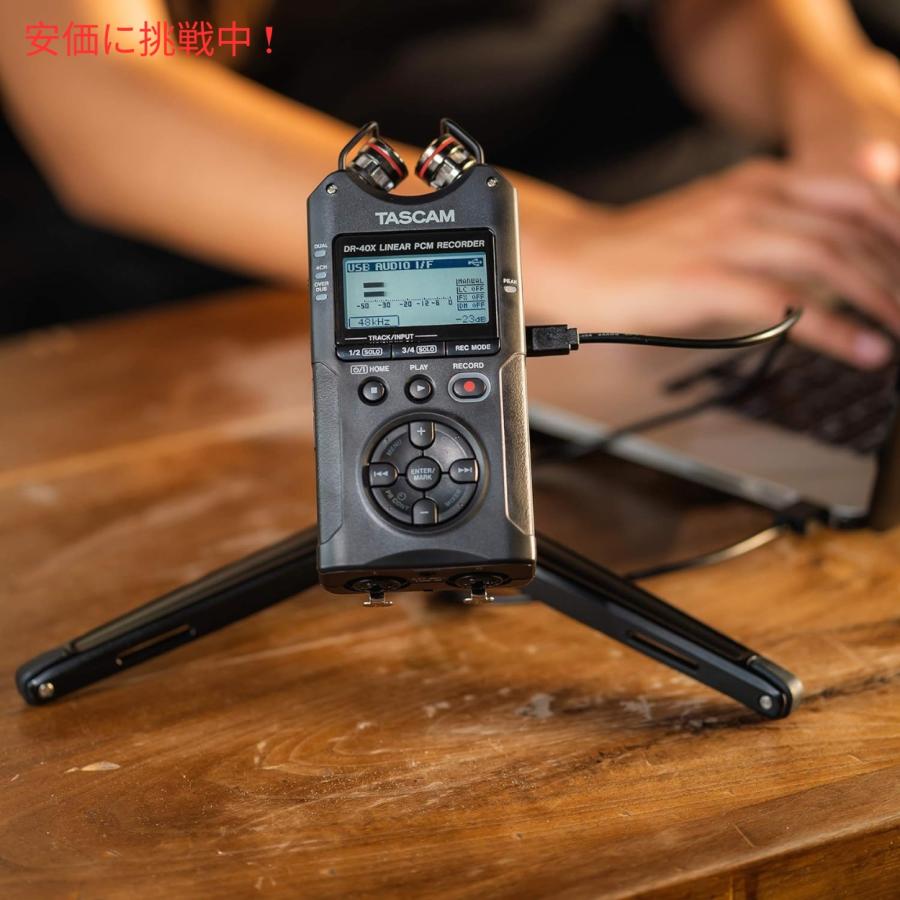 並行輸入品】Tascam DR-40X タスカム4トラックサウンドレコーダー Four